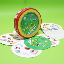 Load image into Gallery viewer, 80mm spot symbol cards game English version education toys with metal box for home family activities party enjoy it board game