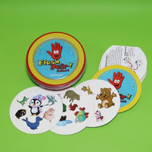 Load image into Gallery viewer, 80mm spot symbol cards game English version education toys with metal box for home family activities party enjoy it board game
