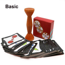 Load image into Gallery viewer, 2020 board game brown wood jungle token run fast pair speed forest for family party fun cards game English Spanish rules