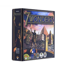 Load image into Gallery viewer, Popular 7 Wonders Board Game 3-7 Players Cards Game in English Edition Family Home Entertainment Strategy Toy Table Games